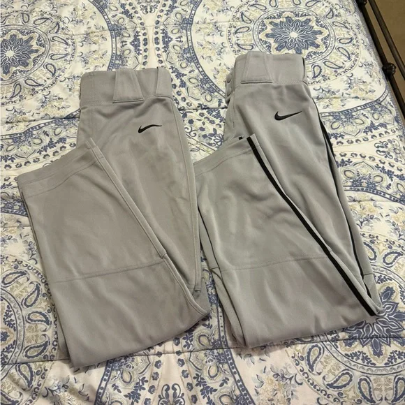 Nike Boy’s Baseball Pants (2) , sz Large , like new - Picture 1 of 5